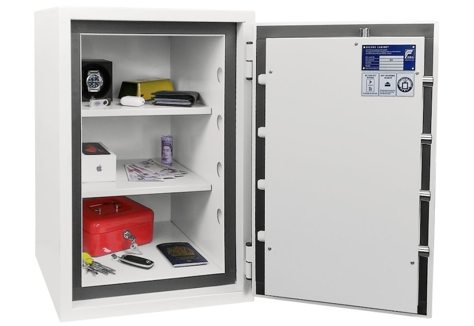 image 1 of Phoenix Fortress Pro SS1463K Size 3 Fire & S2 Security Safe with Key Lock
