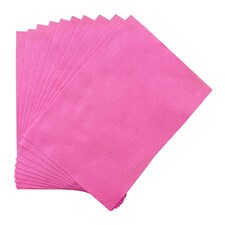 Pack of 10 A4 Coloured Felt 180gsm Sheets Pink | Pink | A4