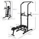image 7 of HOMCOM Adjustable&Folded Dip Stands Multi-Function Pull-ups Sit-ups Fitness tool