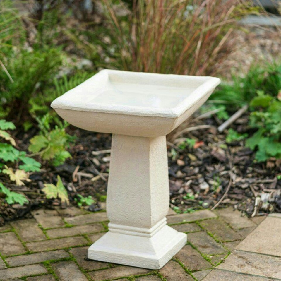 image 1 of Primrose Selbourne Cast Stone Bird Bath