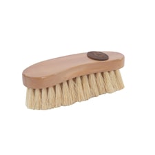 Kincade Wooden Deluxe Banana Shaped Dandy Brush - Natural - One Size