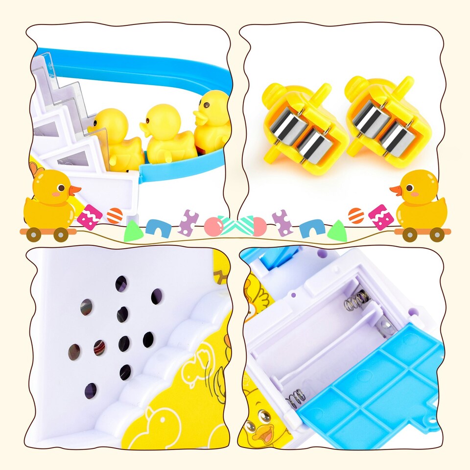 image 1 of Small Duck Stairs and Slide Game Music stair game
