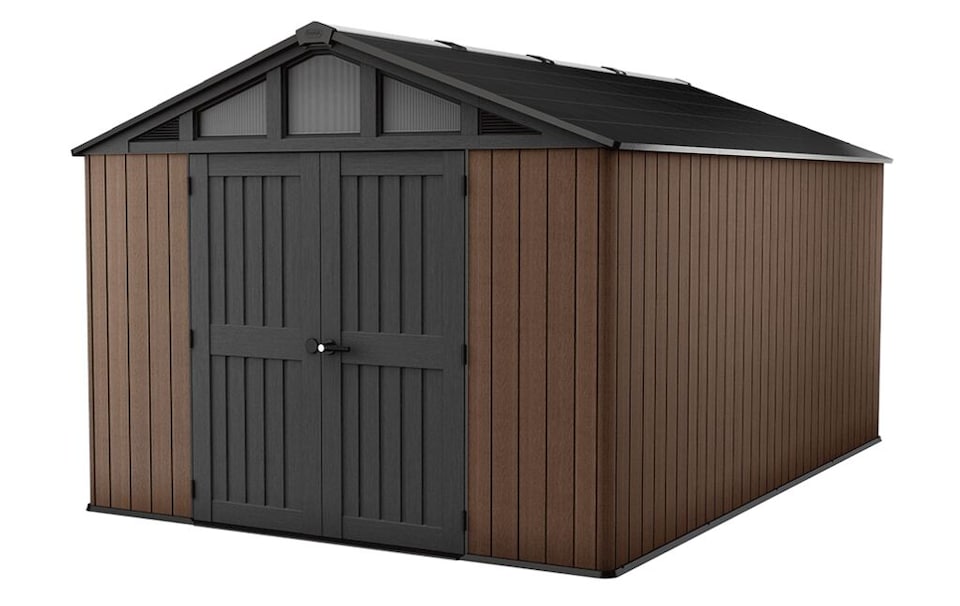 image 1 of Keter Stronghold 10x15 Shed - Brown