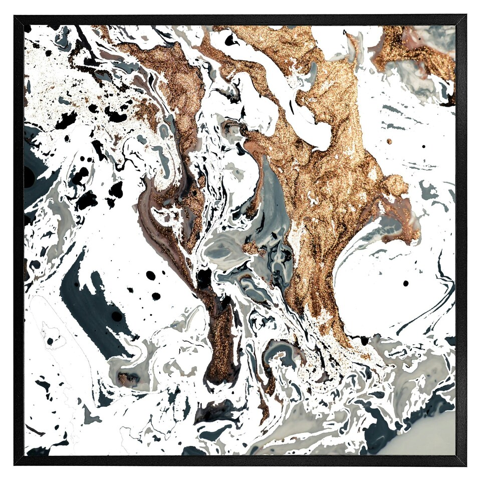 image 1 of Bronze marble (Picture Frame) Brown | Oak | S