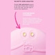 image 2 of FOREO LUNA Play Smart 2 Facial Cleansing Brush Travel-Friendly, Tickle Me Pink