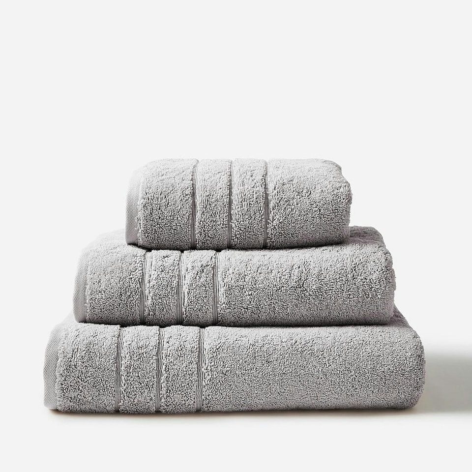 image 1 of Hotel Luxury Heavyweight 800GSM Towels - 100% Cotton | Grey | Smoke Grey | Bath towel