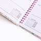 image 5 of 2027 Diary A5 Week to View - Spiral Bound Hardback Wiro Planner, January to December 2027 - Weekly Organiser with Durable Cover (Butterfly)