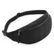 image 1 of Bagbase Adults Unisex Recycled Waistpack - Black - One Size 