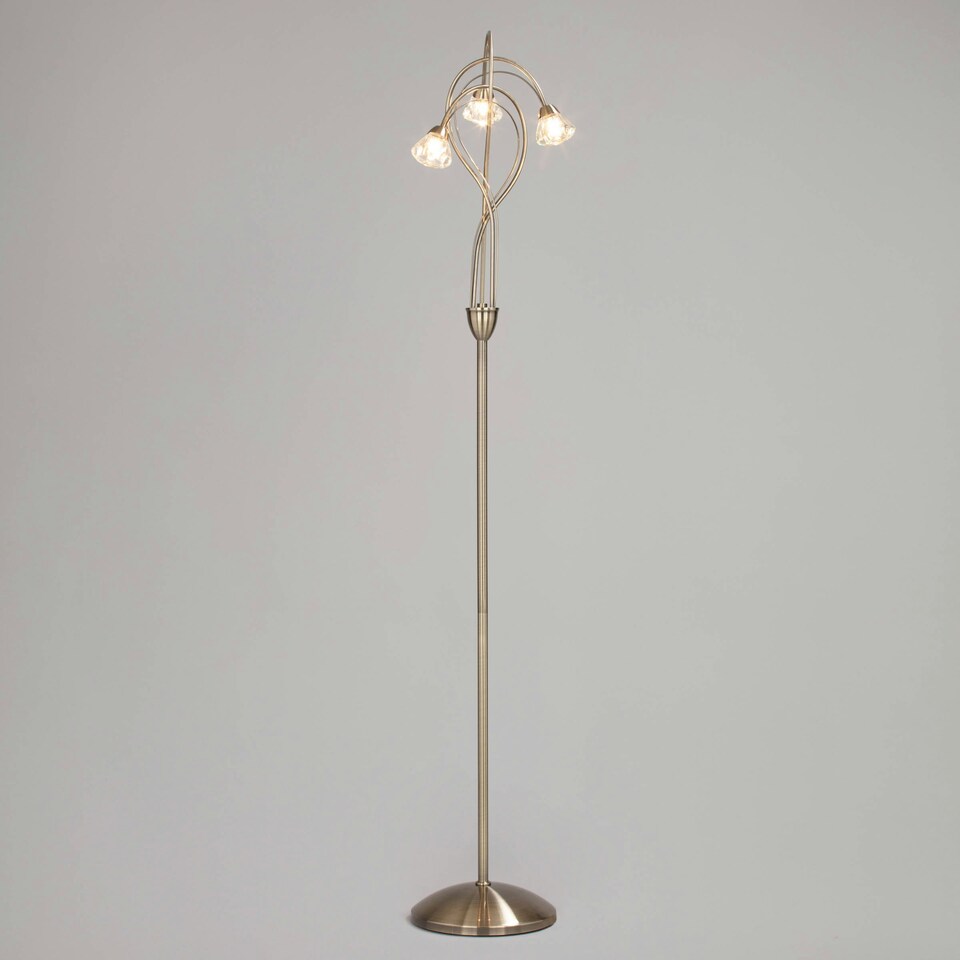 image 1 of BHS Marianne Floor Lamp | Bronze | Antique Brass | 1