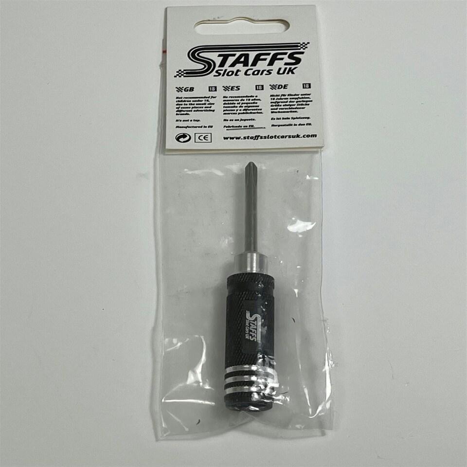 image 1 of Staffs Slot Cars PH1 Cross Head Phillips Short Handle Driver x1 STAFFS 140