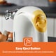 image 7 of GEEPAS 150W Hand Mixer, Electric Whisk - 7 Speed, White