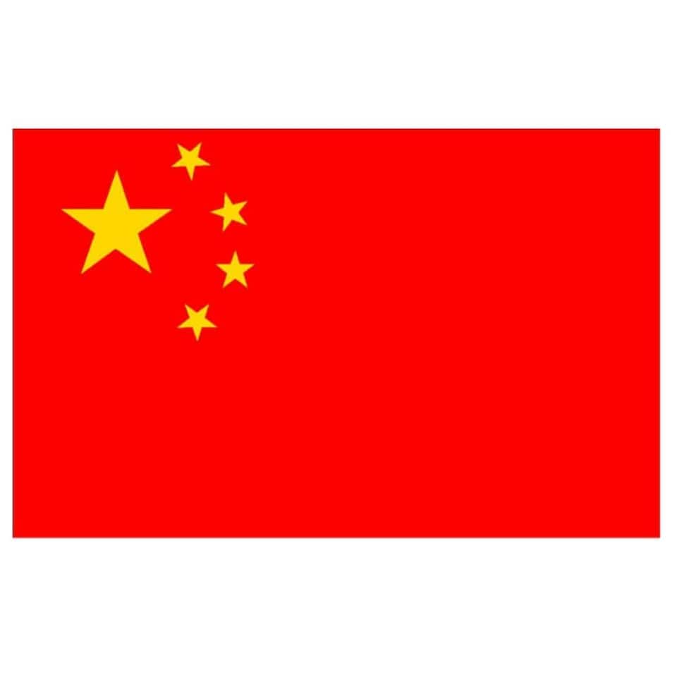 image 1 of China Flag 5ft X 3ft