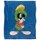 image 1 of Looney Tunes Character Collage Marvin The Martian Blanket - Multicoloured - One Size