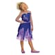 image 1 of The Little Mermaid Girls Ursula Classic Costume Dress - Purple - 5-6 Years