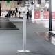 image 10 of Durable Aluminium Tablet Holder iPad Floor Exhibition Stand | Rotates & Locks | Silver