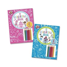 Colouring Book With 6 Pencils