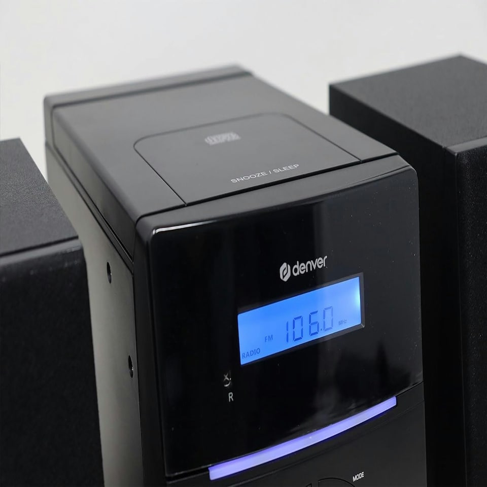 image 1 of Compact Micro HiFi System with CD, FM Radio & Alarm