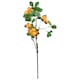 image 2 of 60cm Flower Foliage Spray - Orange