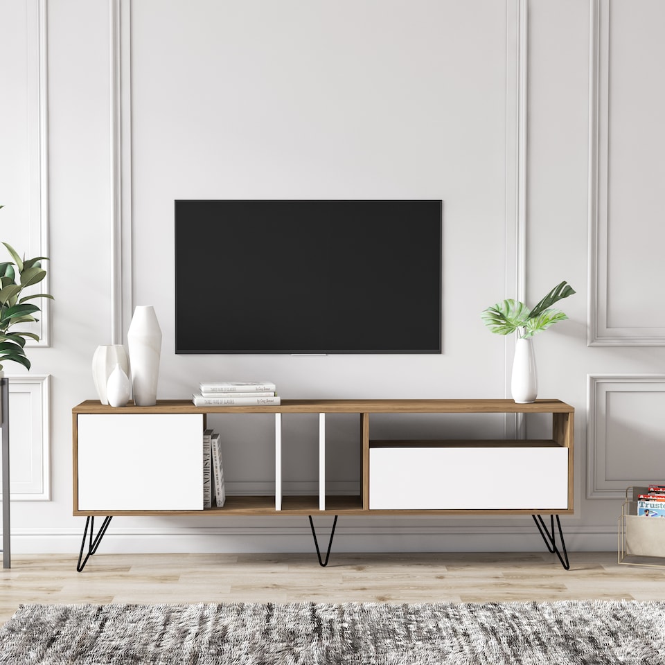 image 1 of Decorotika Mistico TV Unit for TVs up to 80 inches