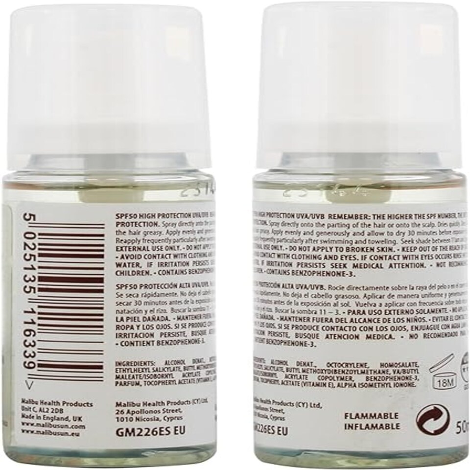 image 1 of Malibu Scalp Protect Spray 50ml SPF30