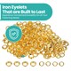 image 7 of 16mm Eyelets with Washers Durable Iron Grommets for DIY Project-50pcs