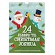 image 1 of Personalised 24 Sleeps Christmas Activity Advent Calendar