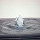 image 3 of Primrose Square Column Rippling Effect Water Feature Fountain with LEDs 85cm