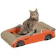 image 1 of PawHut Car-shaped Cat Scratcher Cardboard 2 in 1 with Catnip, Red