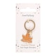 image 3 of Something Different Autumn Magic Leaf Keyring - Gold/Orange - One Size