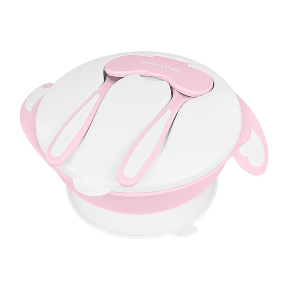 image 1 of Kikka Boo Bowl 4 In 1 Pink