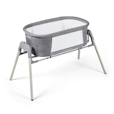 Drift Gliding Crib – Soothing Rocking & Static Mode, Lightweight & Portable Baby Crib, Suitable from Birth to 9kg, Breathable Mesh, Comfy Mattress & Travel Bag