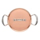 image 3 of Samuel Groves Copper Induction 18cm Casserole Pan with Lid