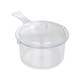 image 2 of Microwave Essentials Saucepan And Lid | Clear | Clear | 1