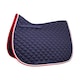 image 1 of HySPEED Splendid Showjump Horse Saddlepad - Navy/Red/White - Small Pony