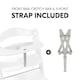 image 2 of Hauck Alpha+ Wooden Highchair - White