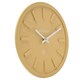 image 3 of Interval Minimalist Wall Clock 30cm - Yellow Yellow