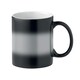 image 2 of MidOcean Sublidark Sublimation 300ml Heat Changing Mug - Black - One Size