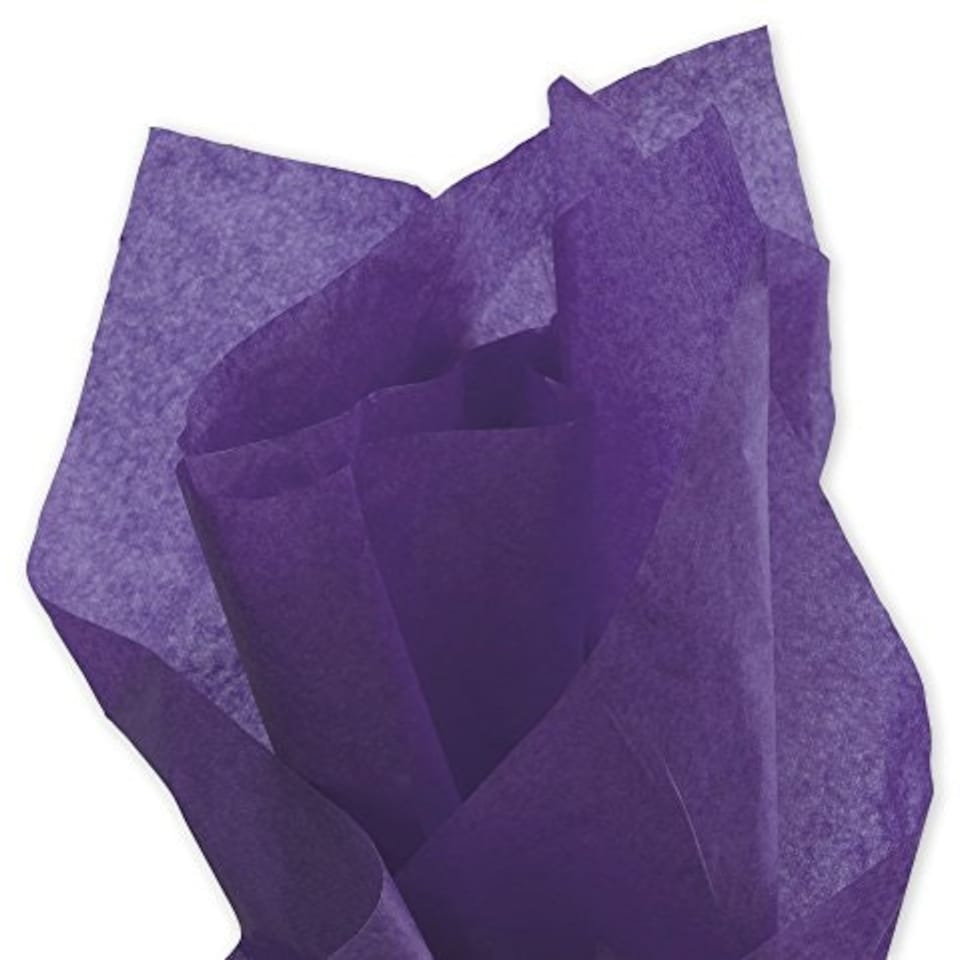 image 1 of Acid Free Purple Tissue Paper 10 Sheets