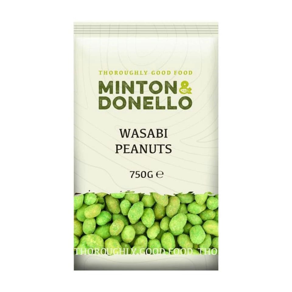 image 1 of Minton & Donello Wasabi Peanuts 750g