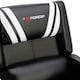 image 6 of Ranger S Faux Leather Recliner Armchair Sofa Cinema Gaming Chair (White)