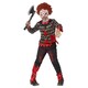image 3 of Zombie Clown Deluxe Fancy Dress Costume Kids Unisex Large - Age 10-12