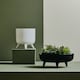 image 4 of Interiors by Premier Elegant Design Black Planter, Durable Construction Of Garden Pot, Portable Lightweight Outdoor Garden Pot Black