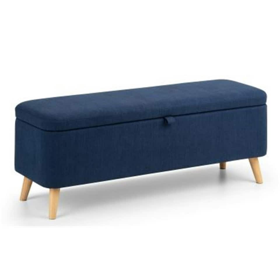 image 1 of Stilted Premium Ocean Blue Fabric Blanket Box