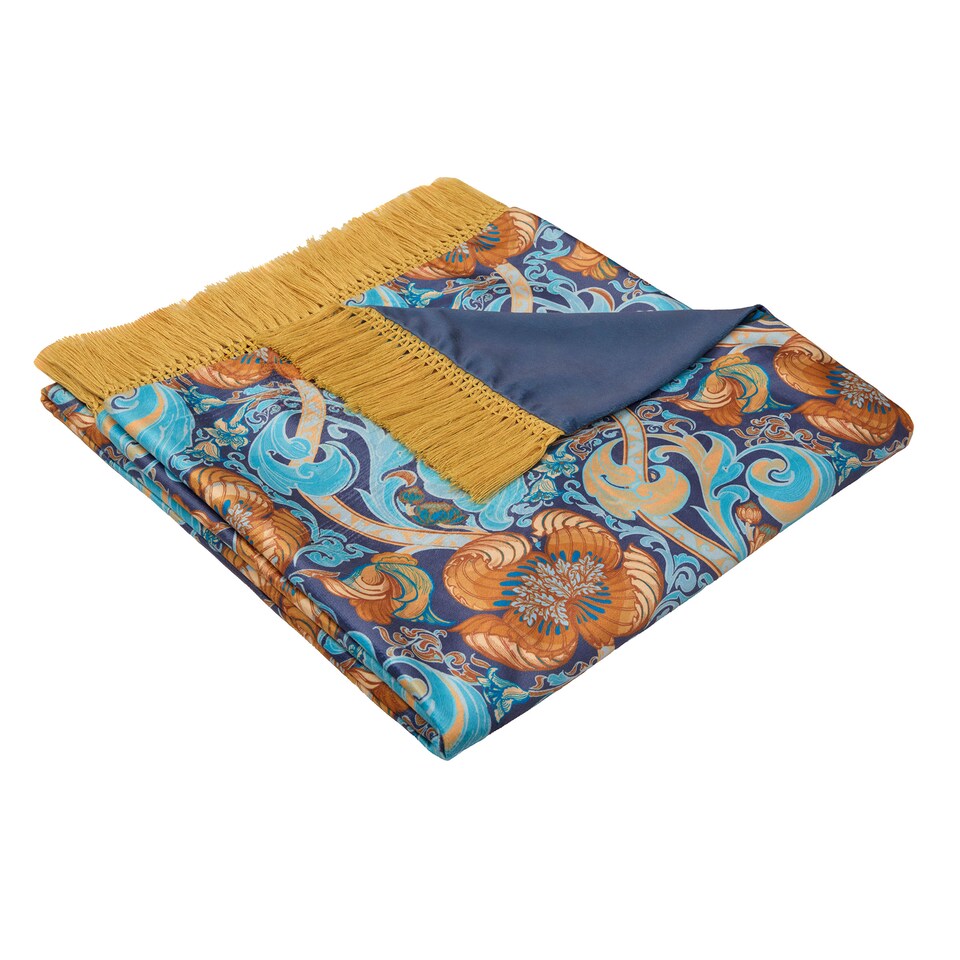 image 1 of Laurence Llewelyn-Bowen Down the Dilly Throw Ochre