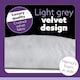 image 5 of Aamira Light Grey Pregnancy Maternity Pillow,140x70x20cm J Shaped Memory Foam | Grey | Grey | Standard | 1