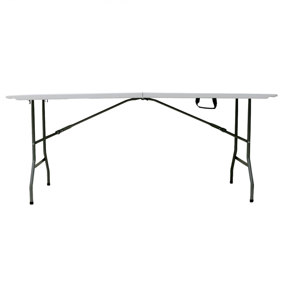 image 1 of 5ft Folding Trestle Table Heavy Duty Catering Garden Party 1.5m | White