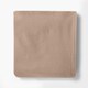 image 3 of OHS Teddy Fleece Soft Warm Plush Cosy Plain Dyed Throw Over Bed Blanket, 125x150cm (Copy) | Brown | Mocha