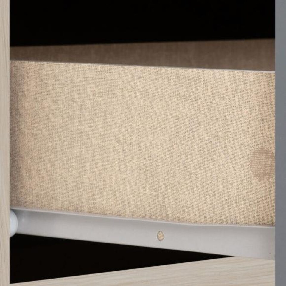 image 1 of Nevada 3 Door 2 Drawer Mirrored Wardrobe Grey