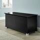 image 1 of Malmo Lift-Up Storage Ottoman Chest Box White