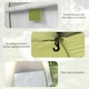 image 8 of Outsunny 4 Man Pop Up Tent Camping Backpacking Dome Tent, Green